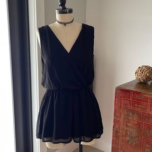 One Clothing sleeveless Shorts Romper XS